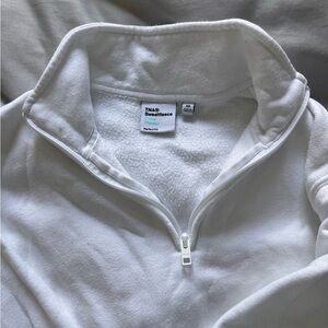TNA sweatfleece XS white